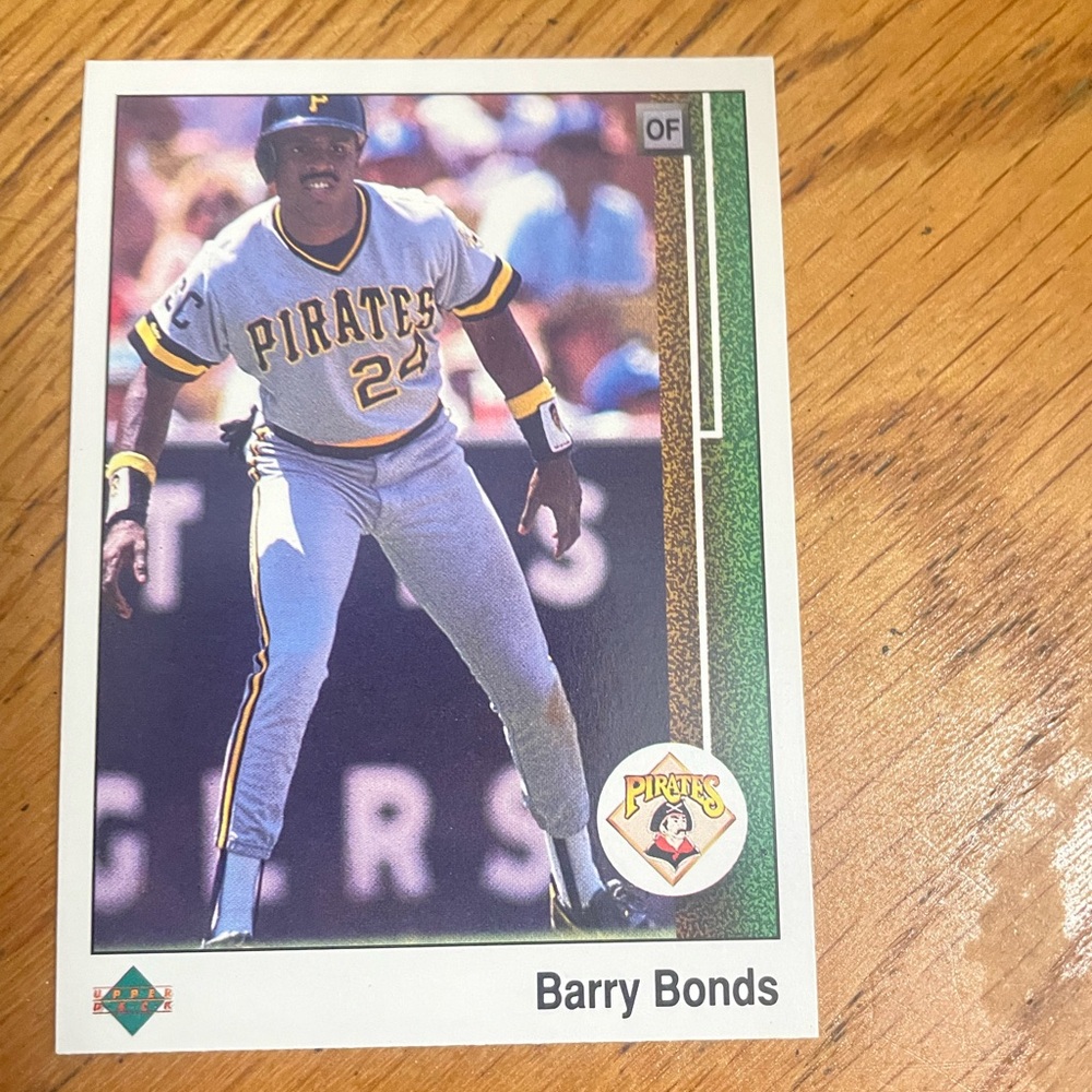 1989 UD Barry Bonds #440